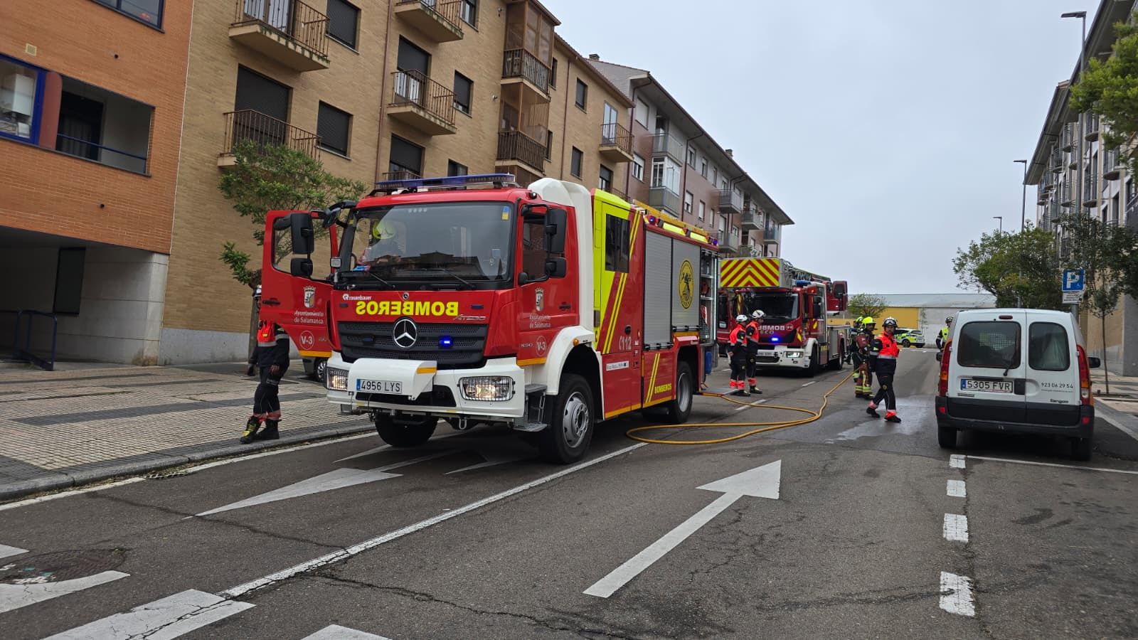 Fuga de gas en la calle de los Toreses