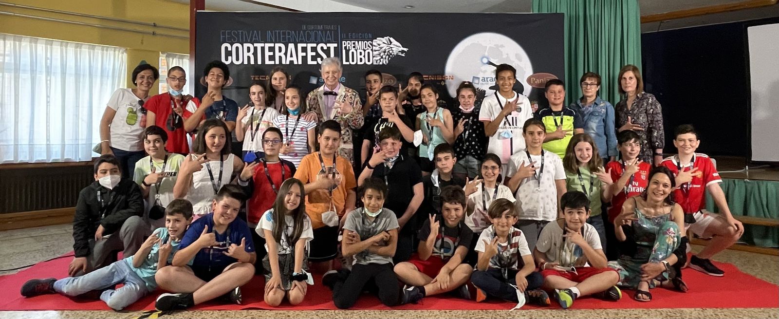 Luis Fernández de Eribe visita el CEIP El Tera