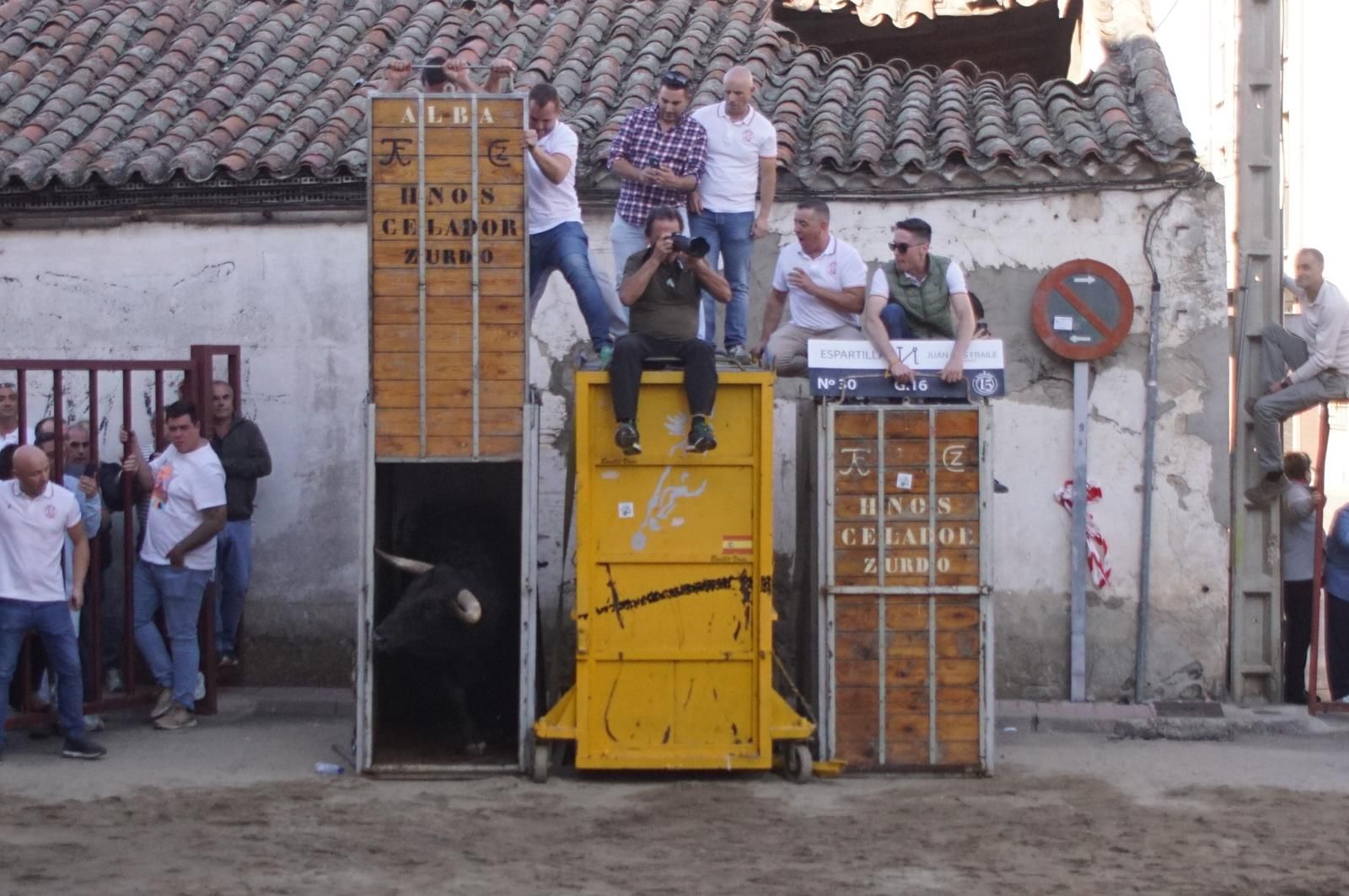 Toro del cajón y capea en Alba de Tormes