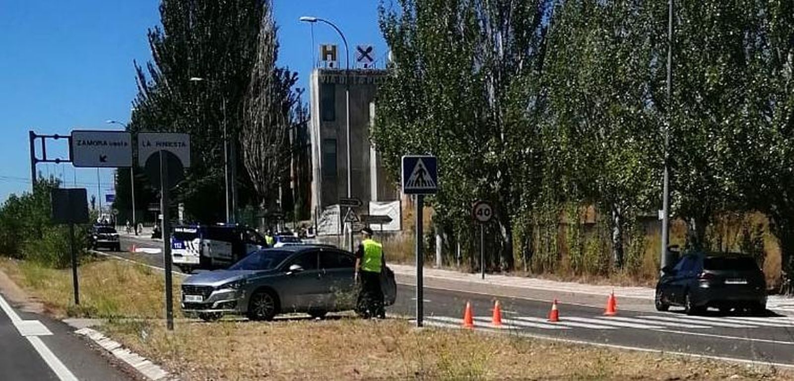 Imagen del accidente