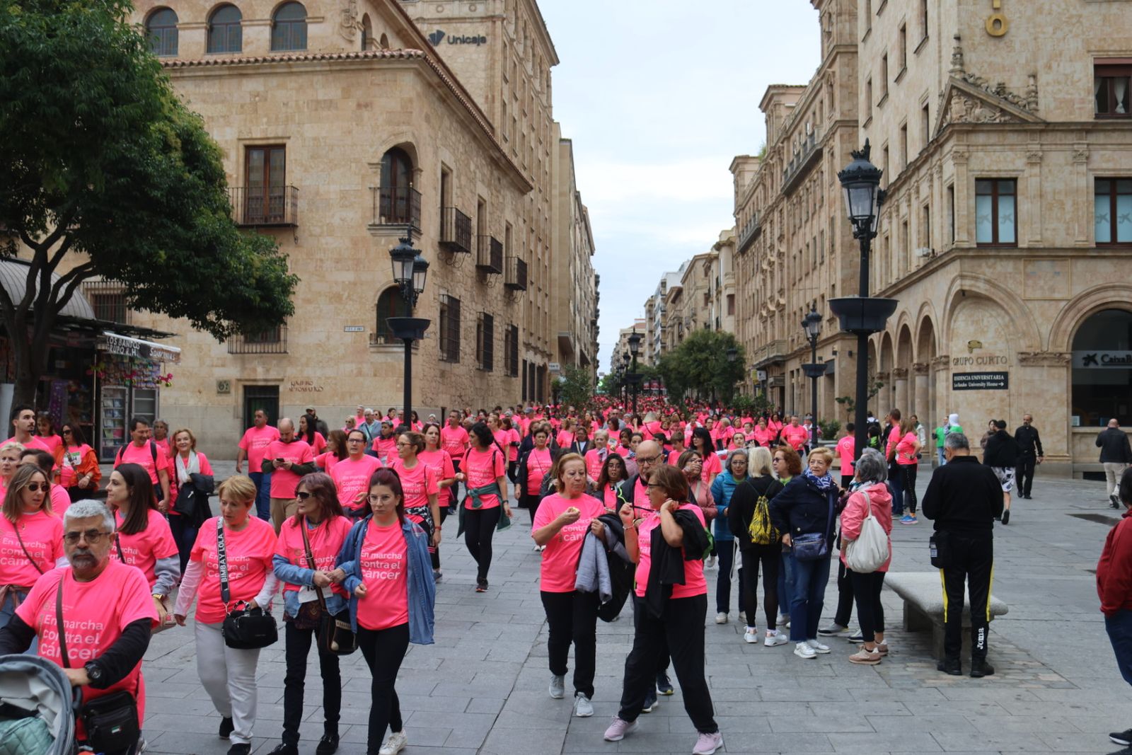 La marcha contra el cáncer vuelve a Salamanca un año más