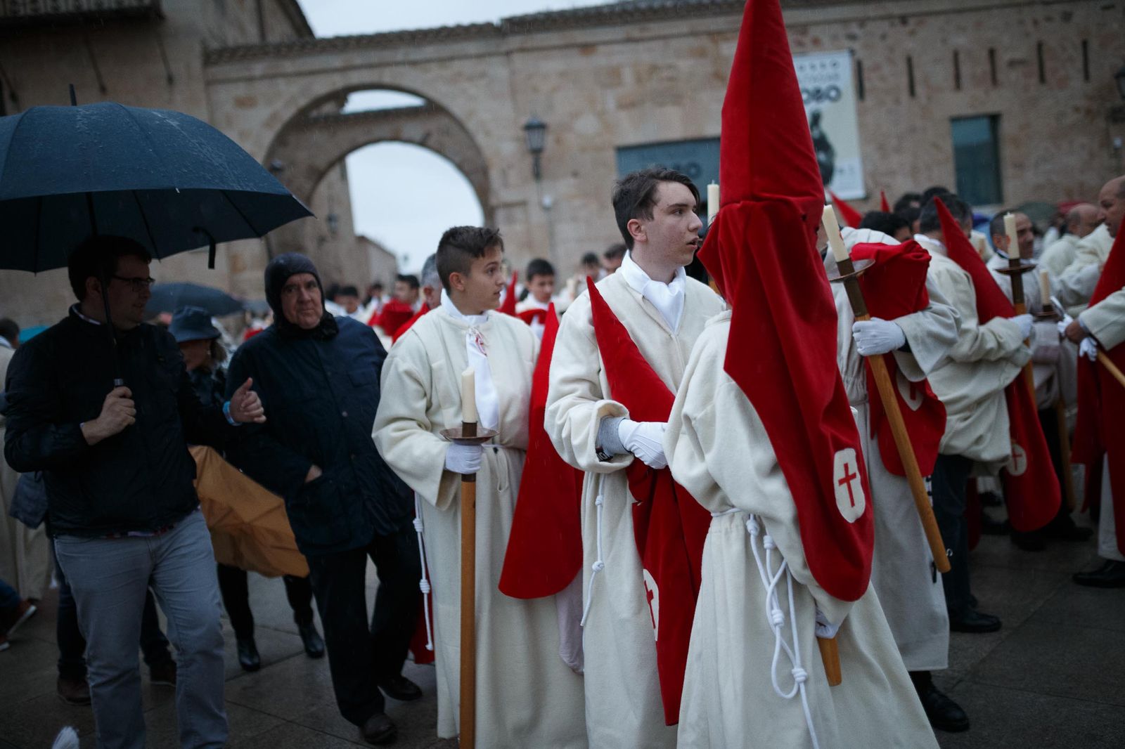 ICAL. Suspensión de la Procesión de la cofradía del Silencio por la lluvia el pasado 2019