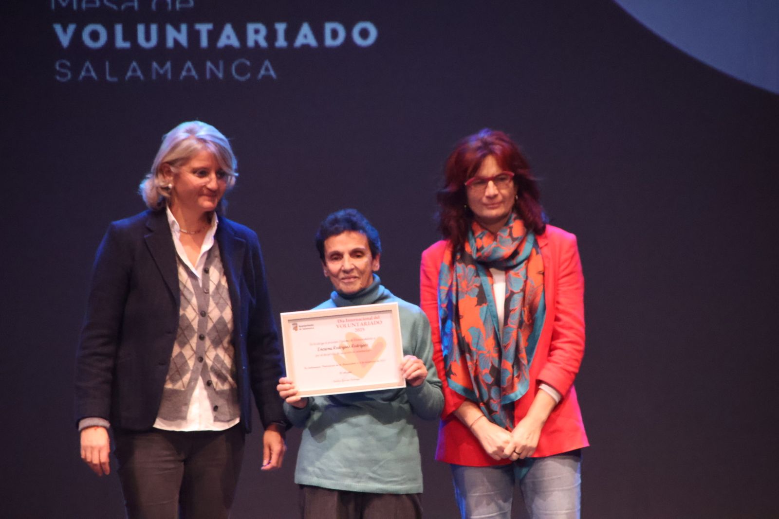 acto de reconocimiento de la labor solidaria con motivo del Día Internacional del Voluntariado