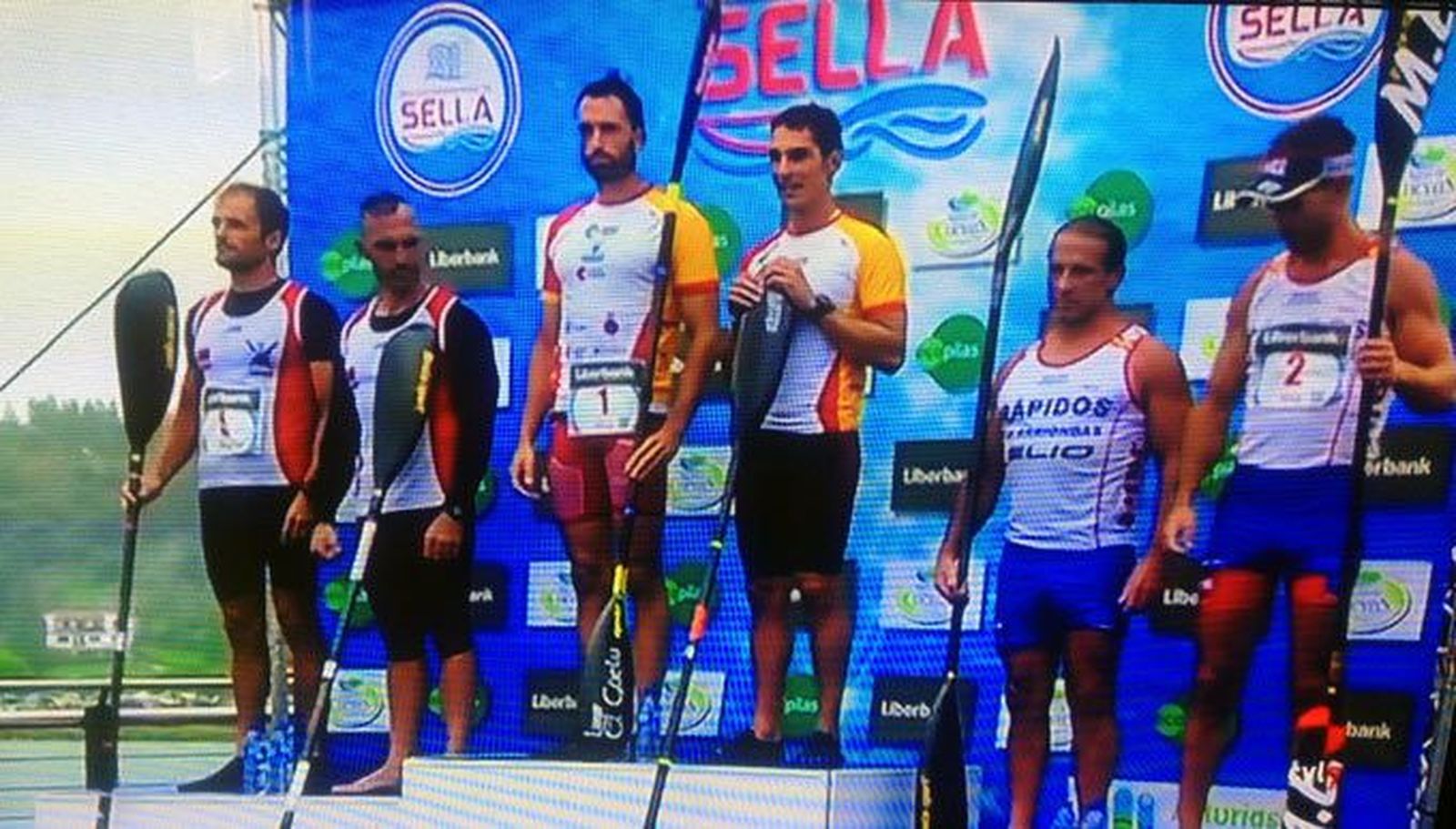 Emilio Merchán y Ramalho, segundos en el Descenso Internacional del Sella