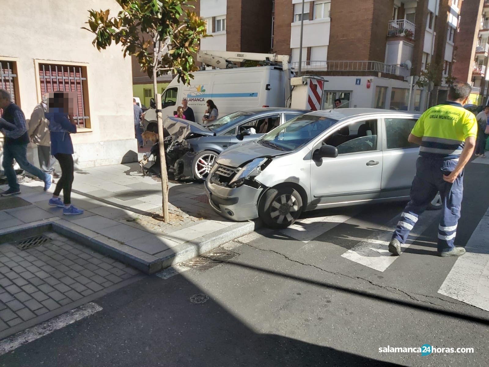 Accidente calle Agricultura y calle Bolivar 4