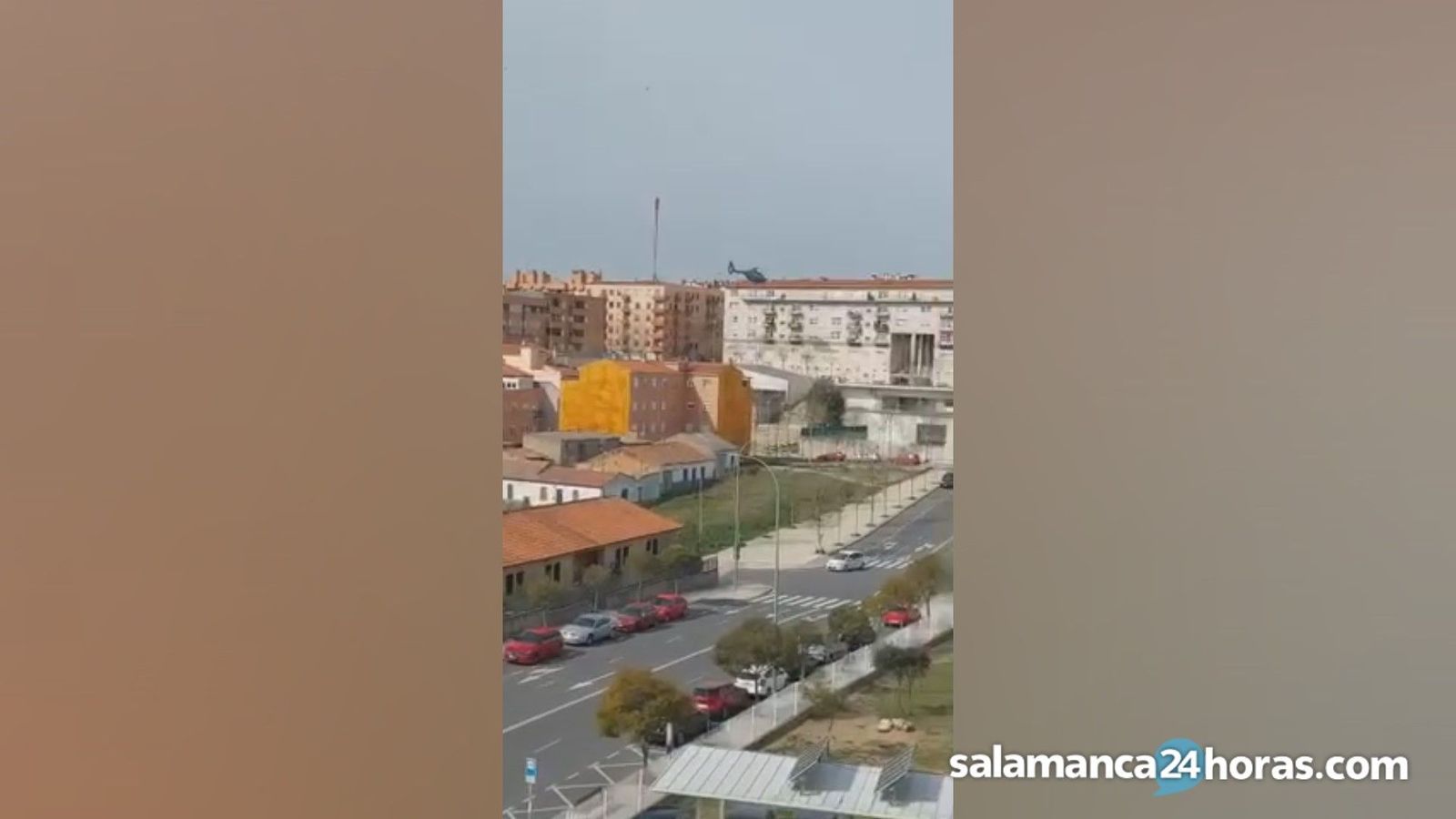 Imagen del helicóptero