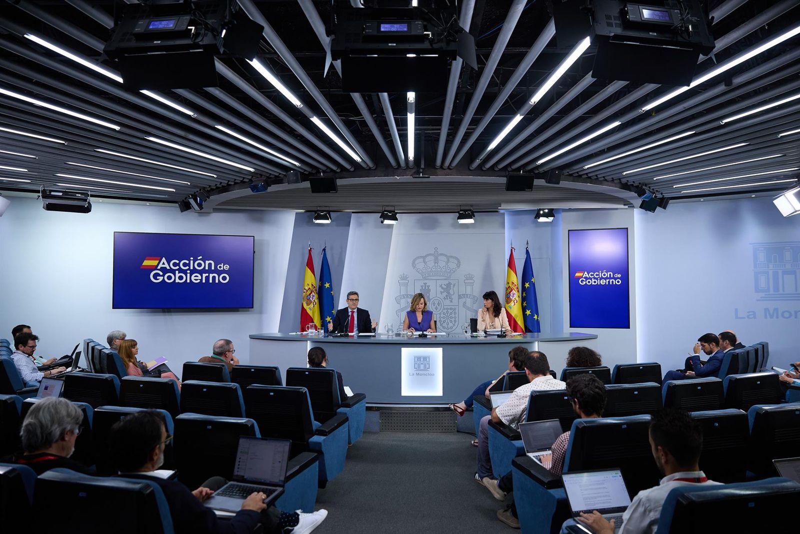 Rueda de prensa posterior al Consejo de Ministros del martes 22 de julio