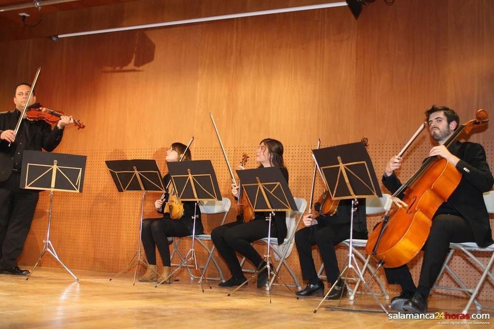 Cuarteto Tarantela y Mariquelo.