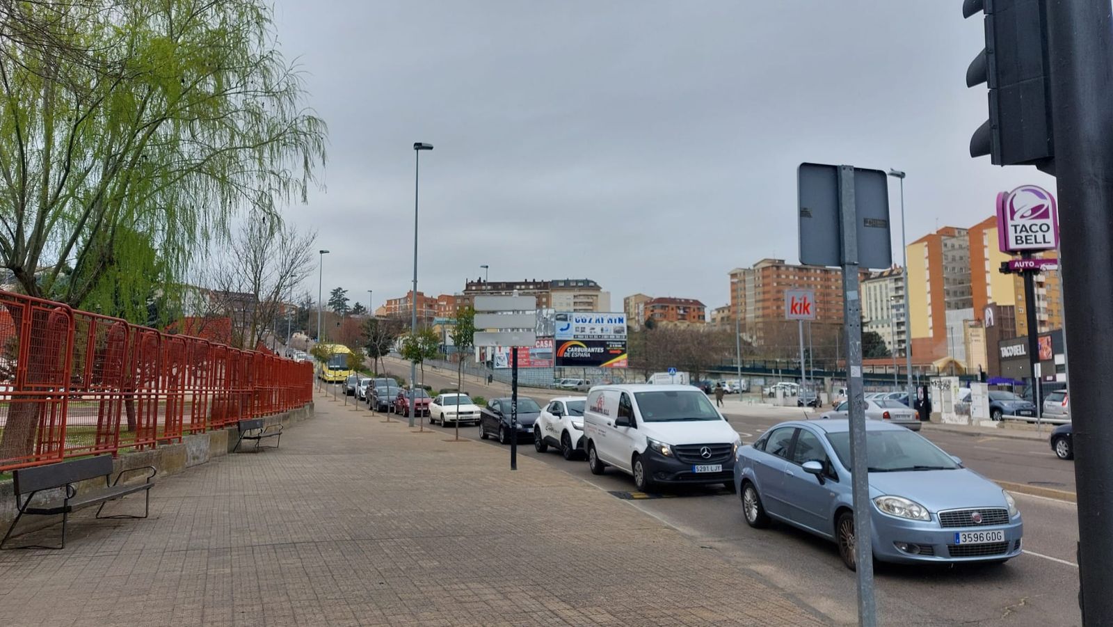 Atascos en la capital-Archivo