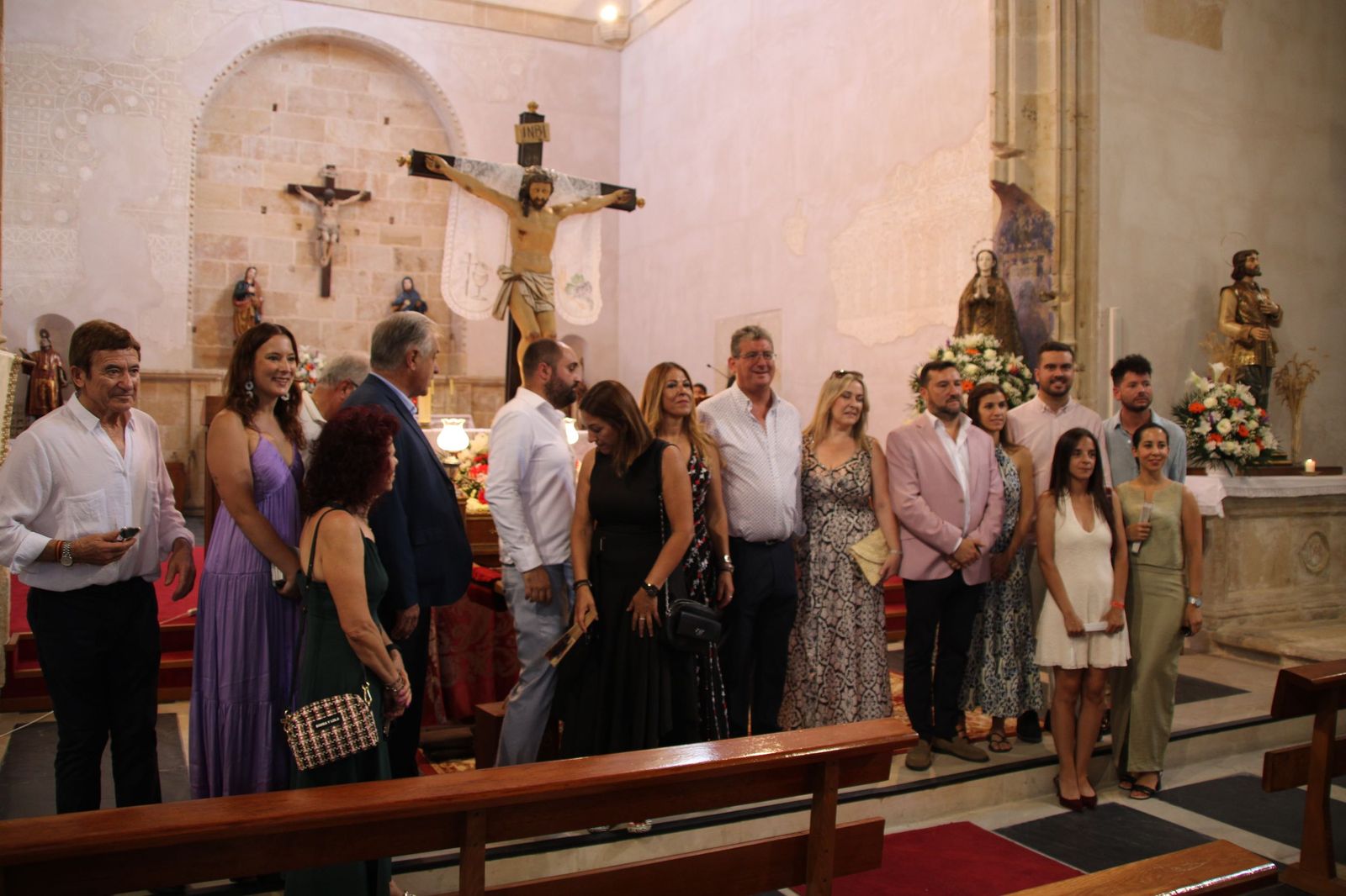 Procesión en honor al Cristo de las Batallas en Castellanos de Moriscos