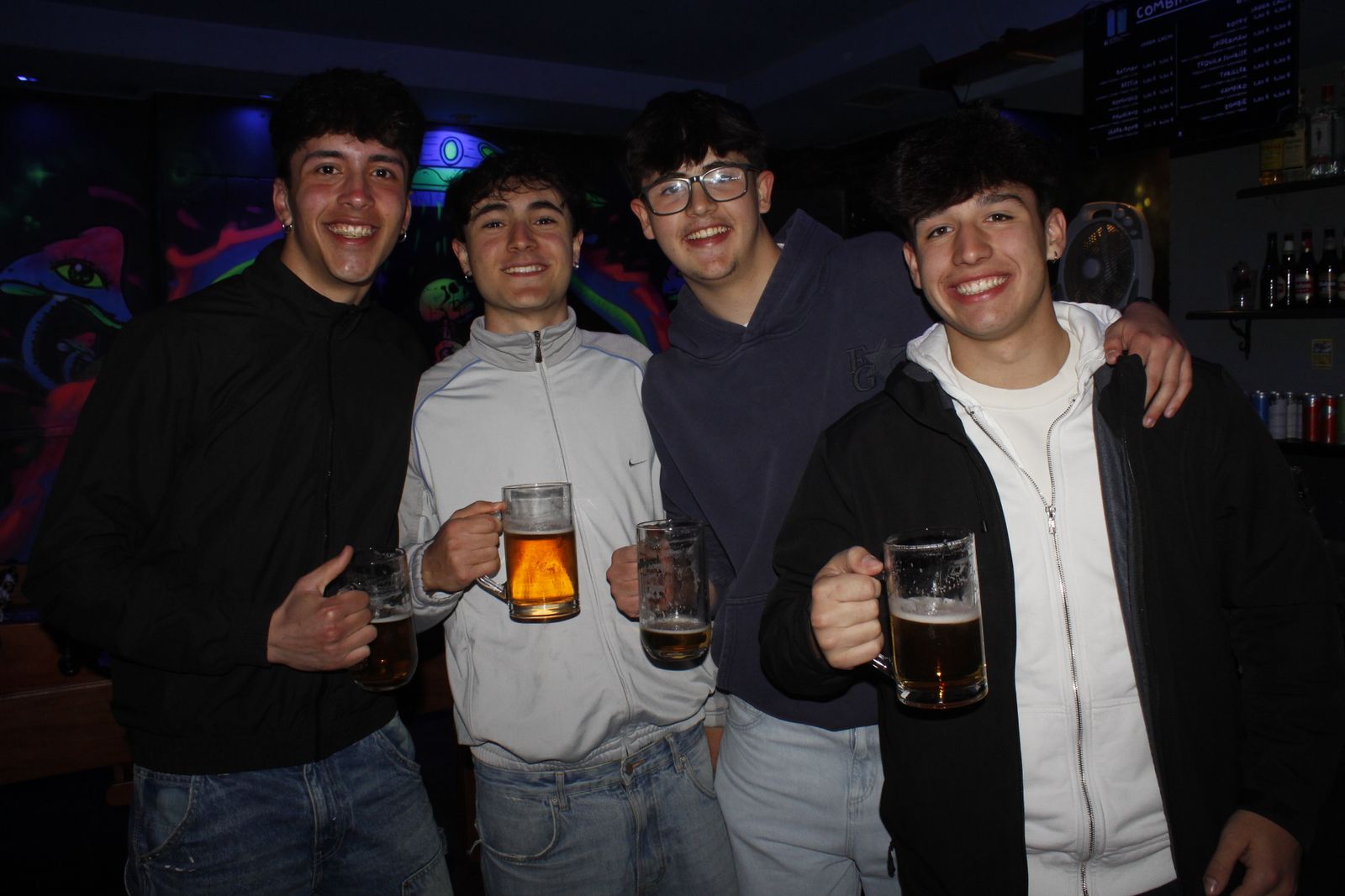 Salamanca de noche, viernes 3 de abril