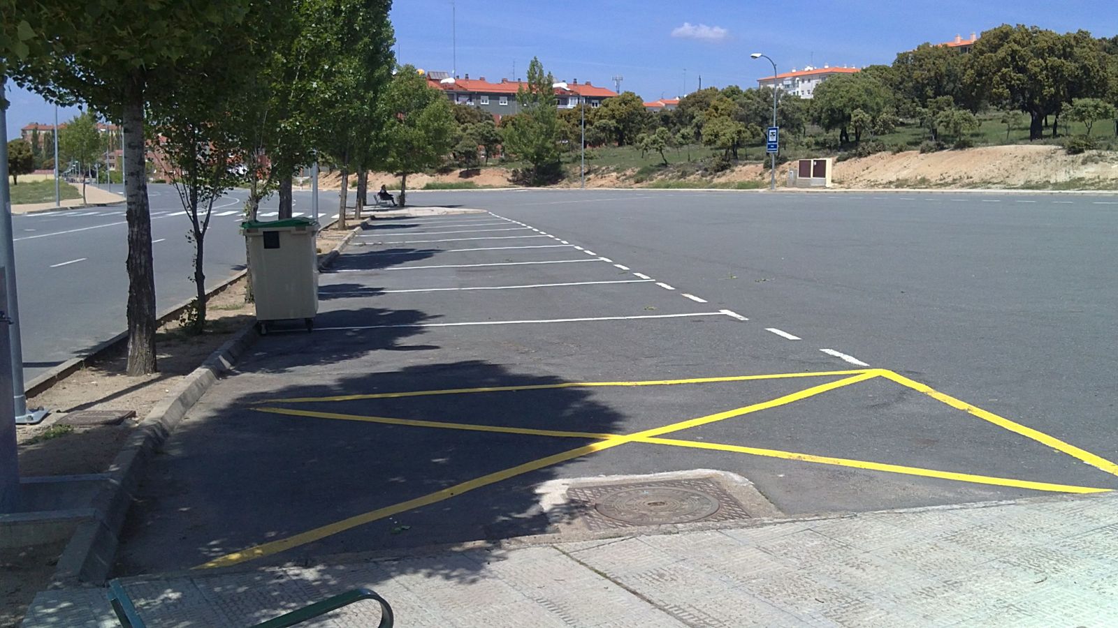 Espacio para las autocaravanas El Encinar  