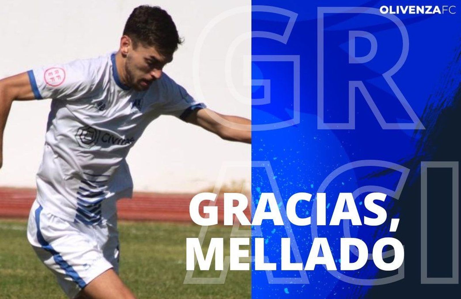 David Mellado se marcha del Olivenza | FOTO OLIVENZA CF