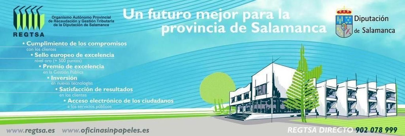 La Diputación gestionó 65 millones de tributos de 312 municipios el año pasado