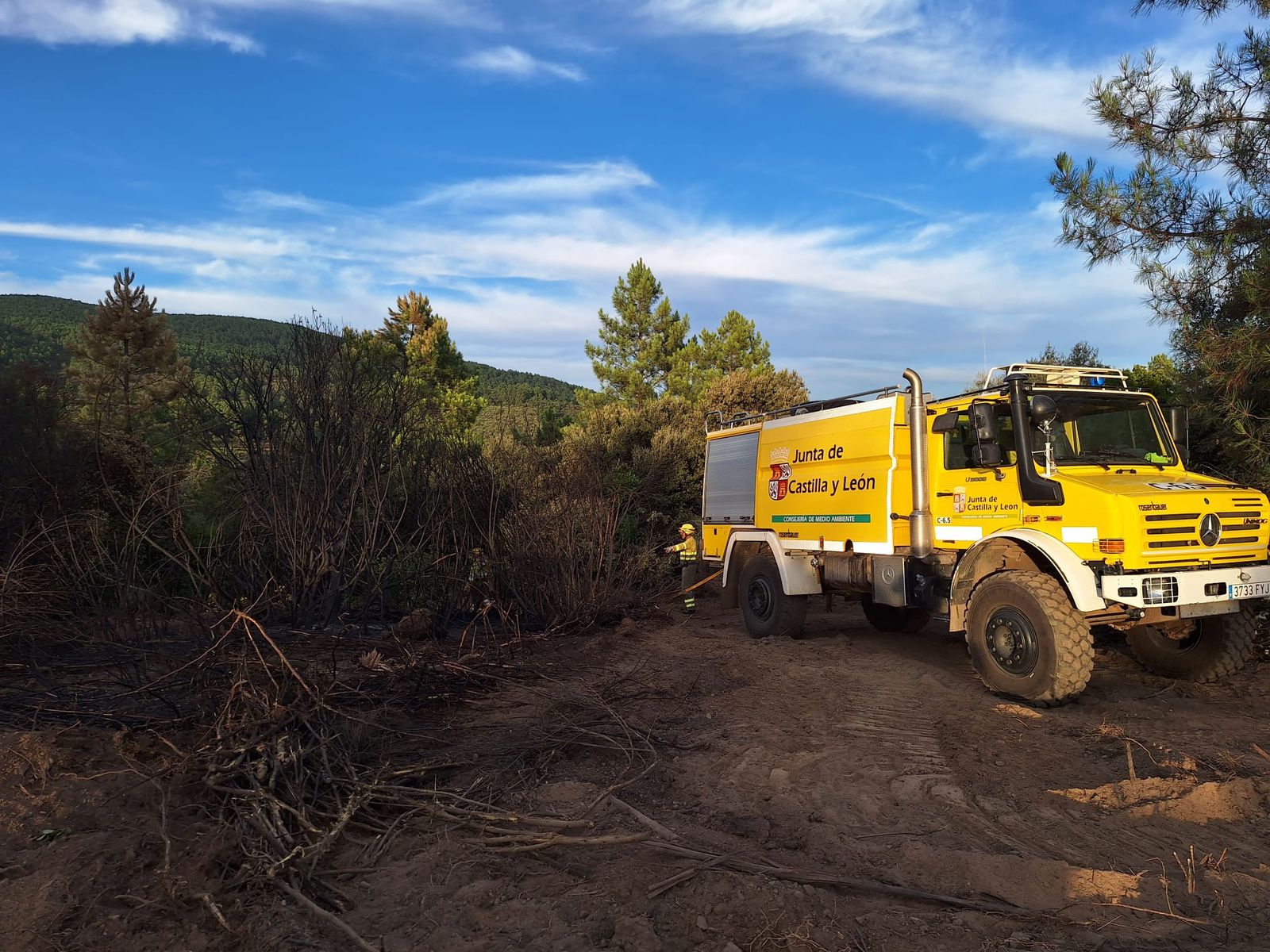 Incendio en Garcibuey