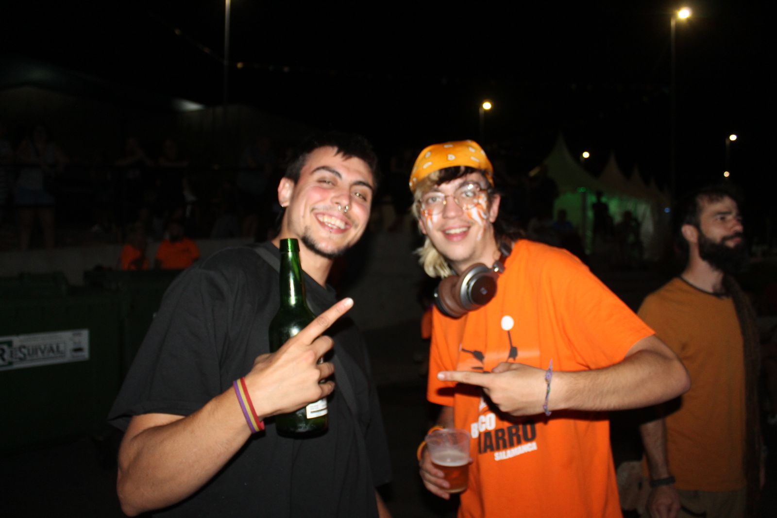 Salamanca de noche, jueves 14 de agosto