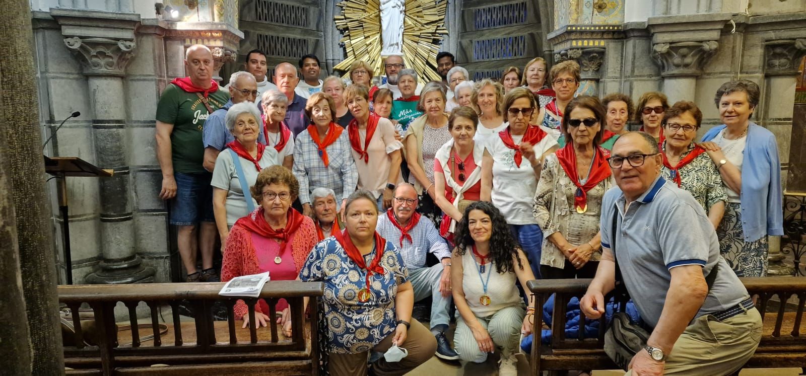 Zamoranos en Lourdes