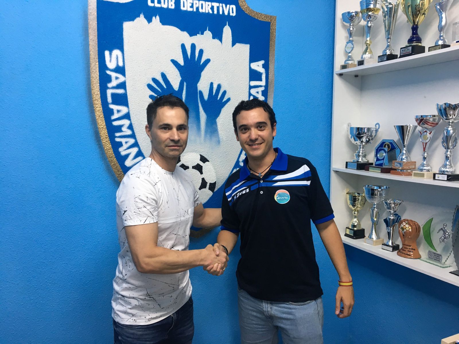 El CD Salamanca FS firma un acuerdo de colaboración con la Escuela Deportiva CS Lewis