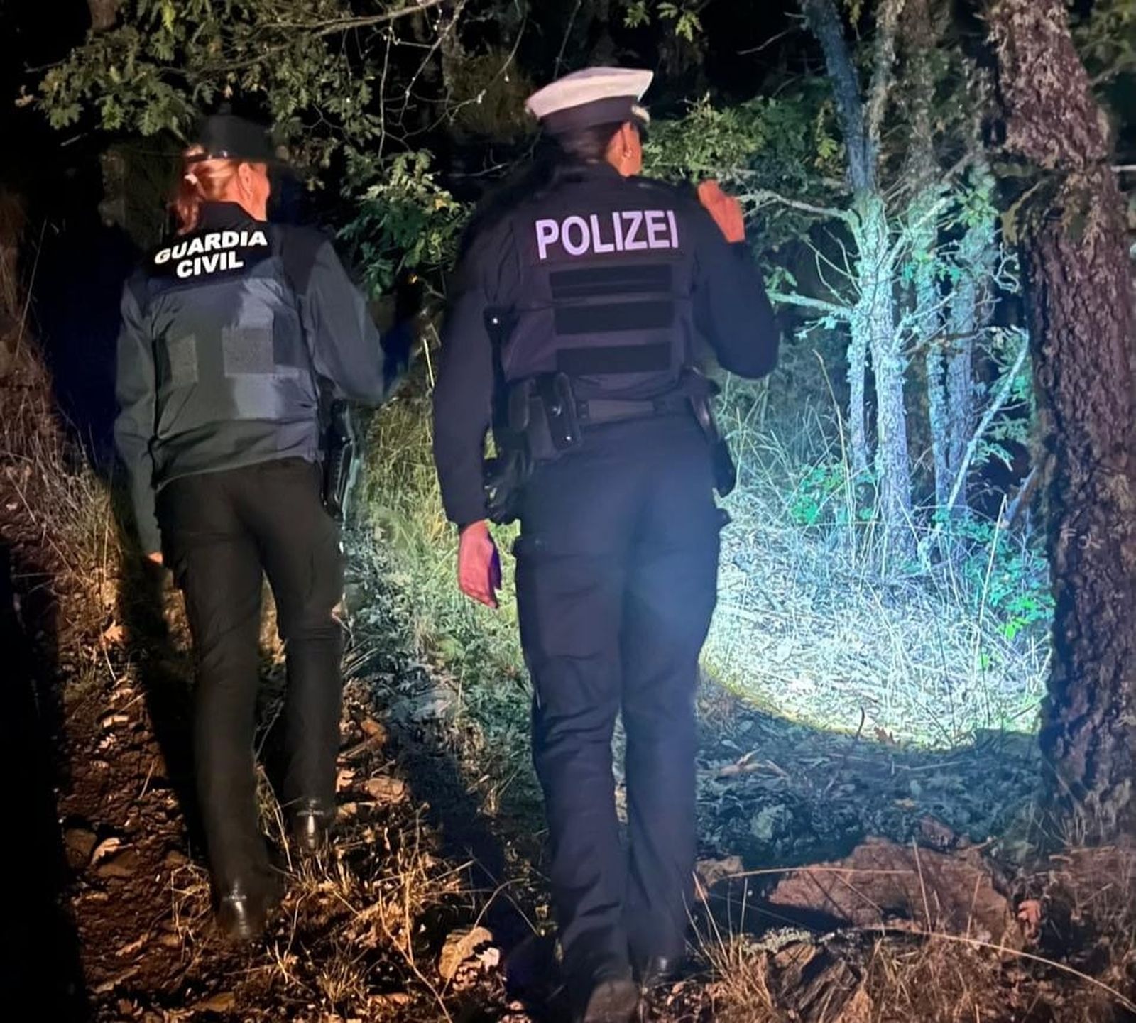 Búsqueda de Tomás, el hombre desaparecido, con componentes OMAP, oficina móvil de atención al peregrino