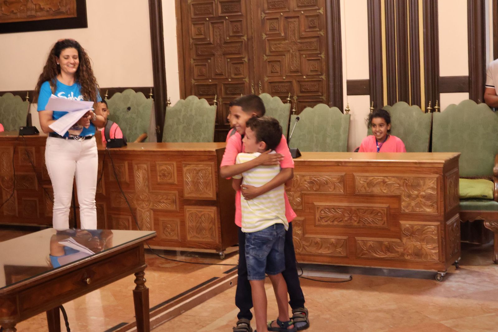 Llegada de los niños Saharauis y encuentro con las familias de acogida
