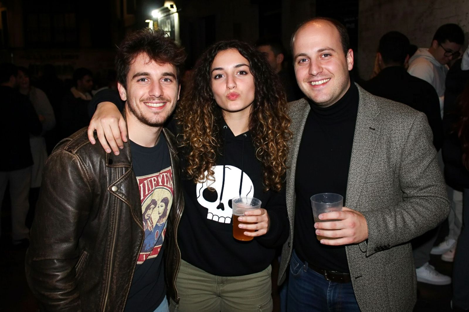 Salamanca de noche, viernes 31 de octubre