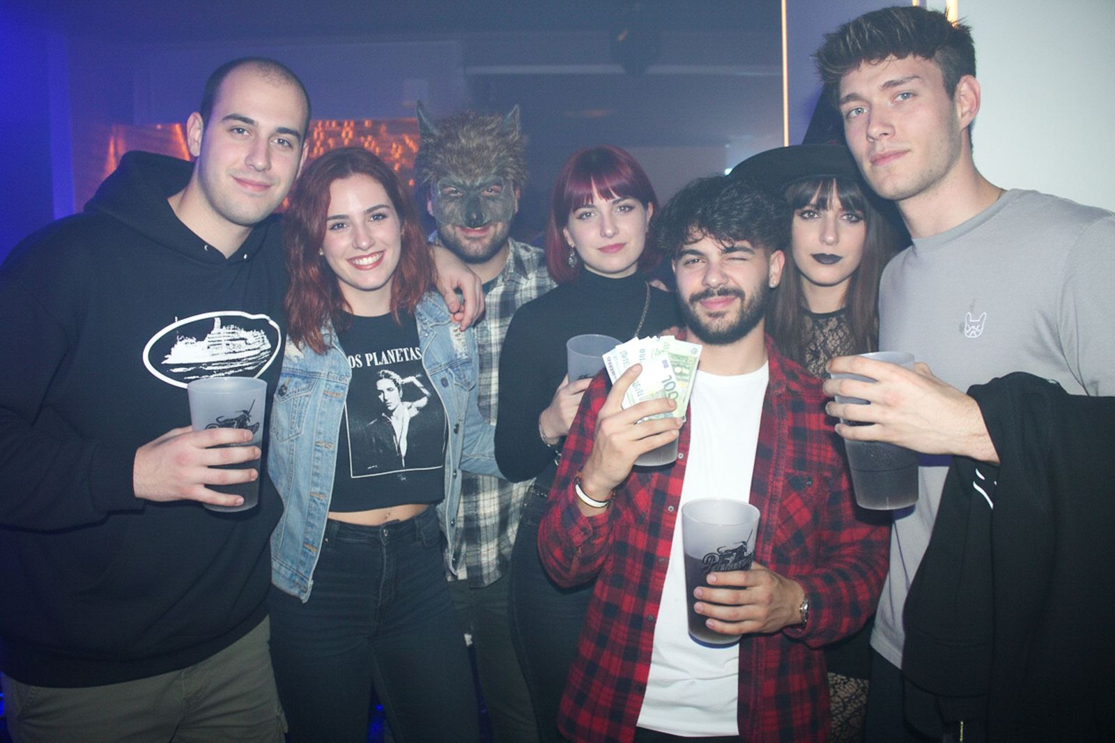 Salamanca de noche, viernes 31 de octubre