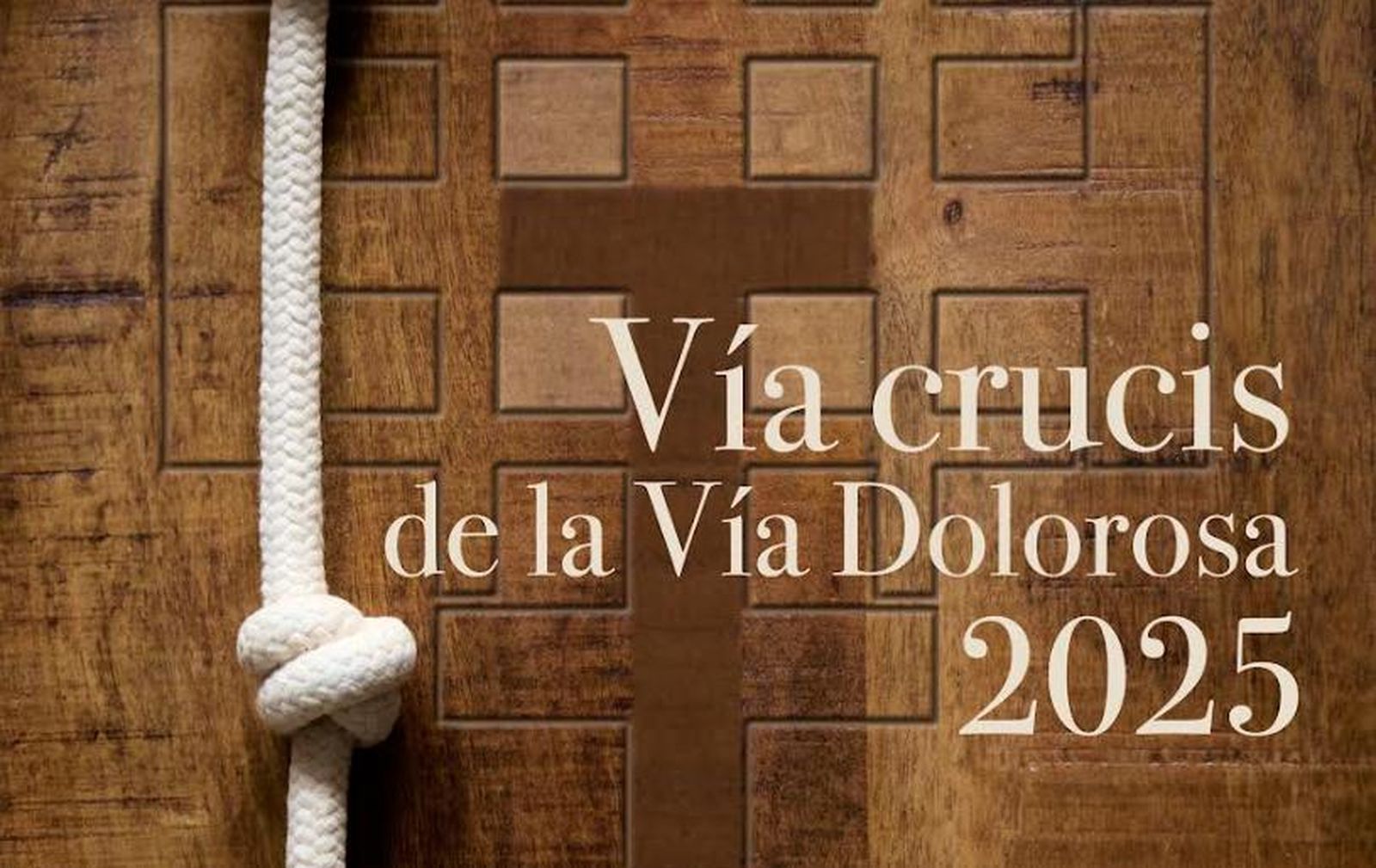 La Hermandad Franciscana del Santísimo Cristo de la Humildad celebra su tradicional Vía Crucis de la Vía Dolorosa