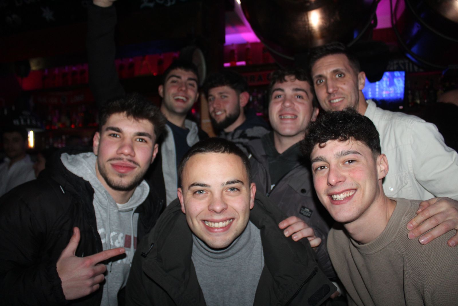 Salamanca de noche, sabado 24 de enero