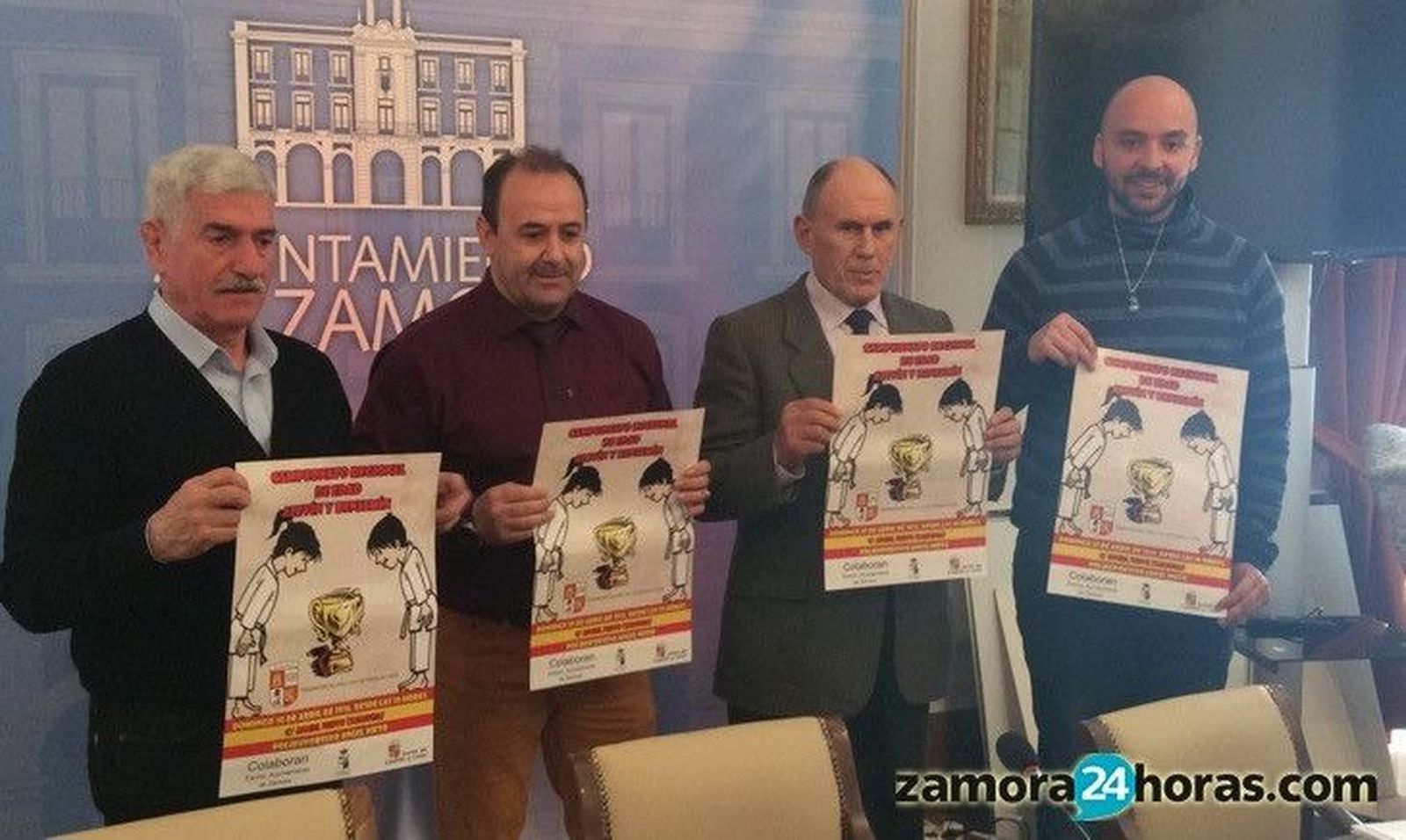 El campeonato Regional de Edad de Judo concentrado en Zamora