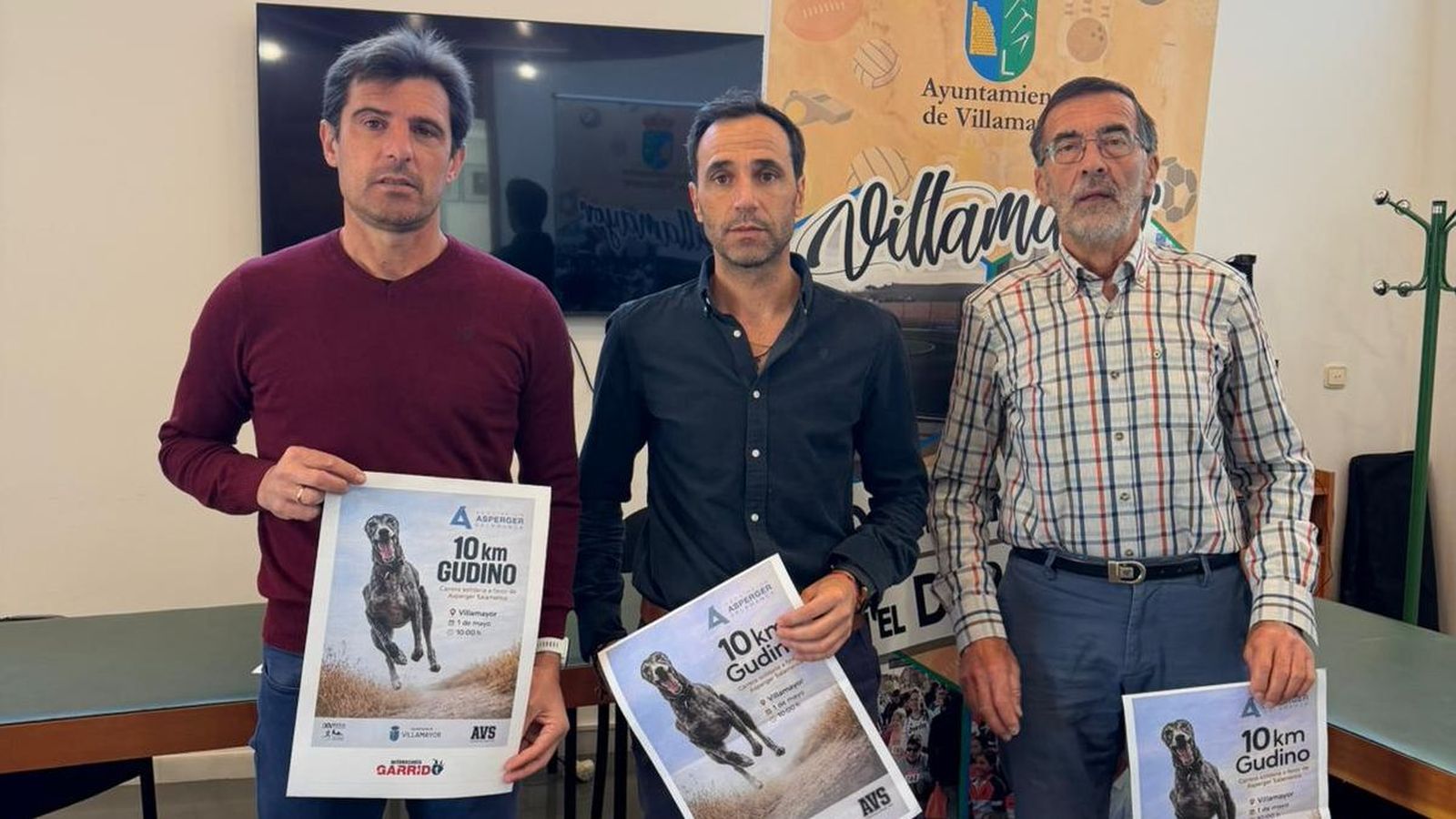 Presentación Carrera 10K de Gudino en Villamayor de la Armuña