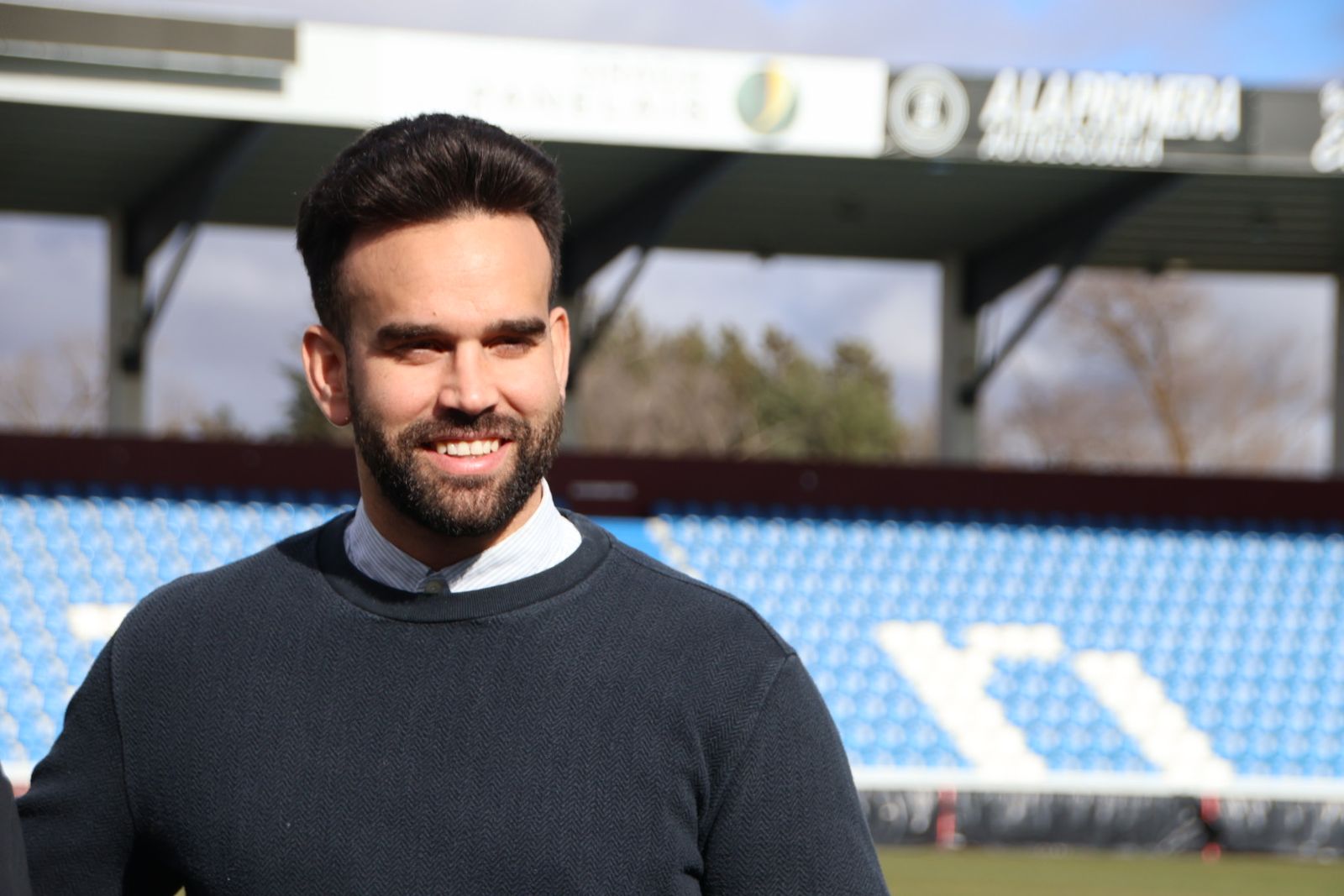 Presentación de Adam Arvelo como nuevo jugador de Unionistas de Salamanca