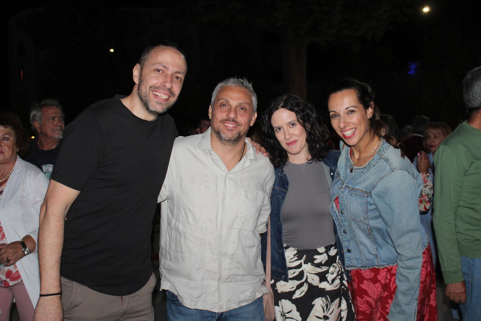 Salamanca de noche, jueves 21 de agosto