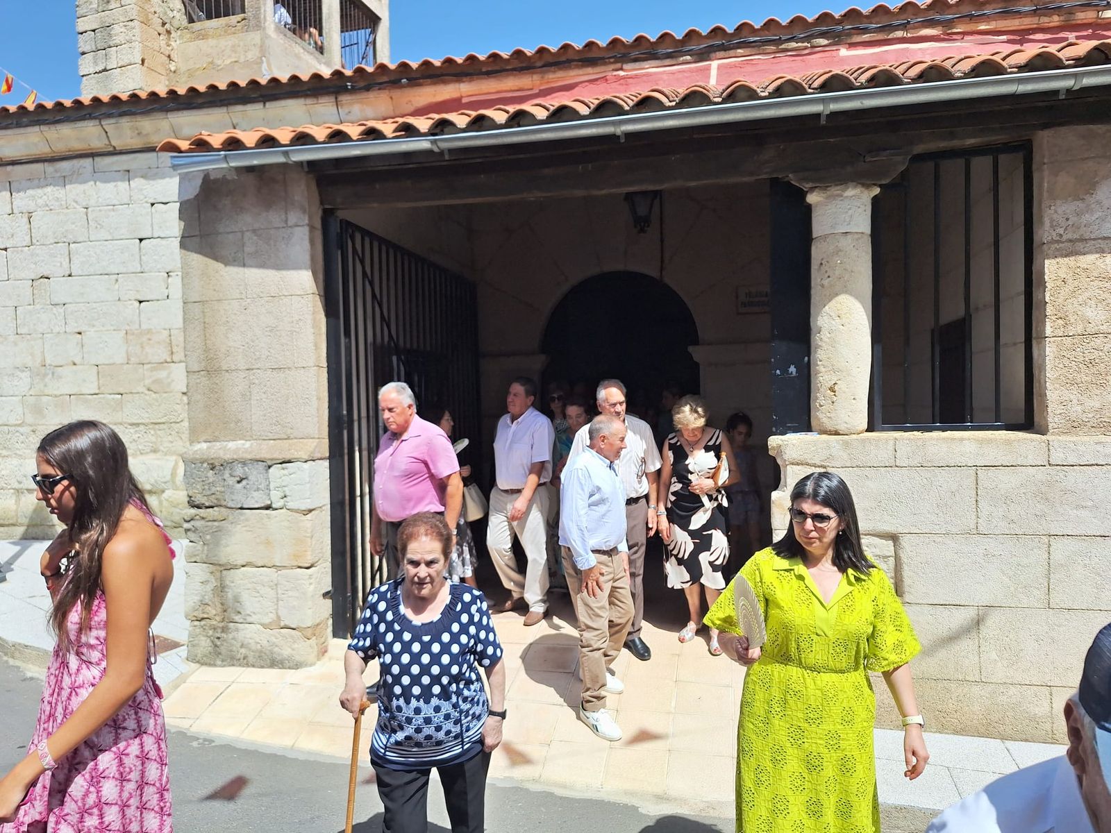 Valdelosa misa y procesión de San Roque