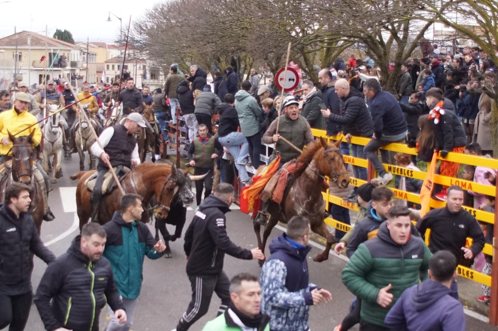 Encierro a Caballo en el Carnaval del Toro 2026 de Ciudad Rodrigo