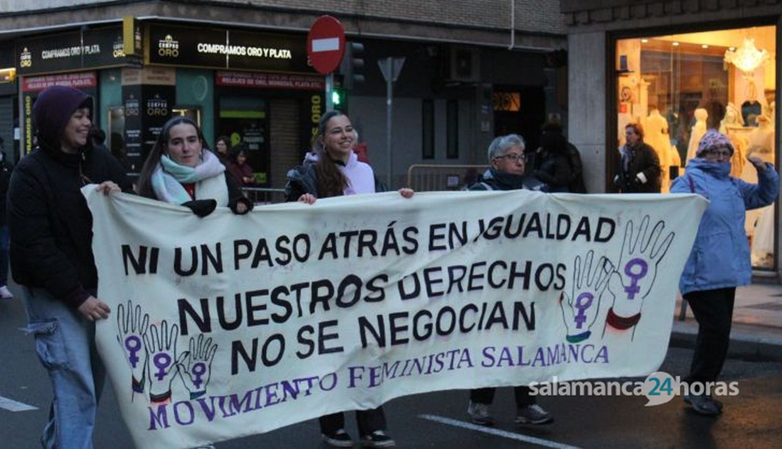 Manifestación 8M Salamanca 2025. Foto Belén Hurtado (2)