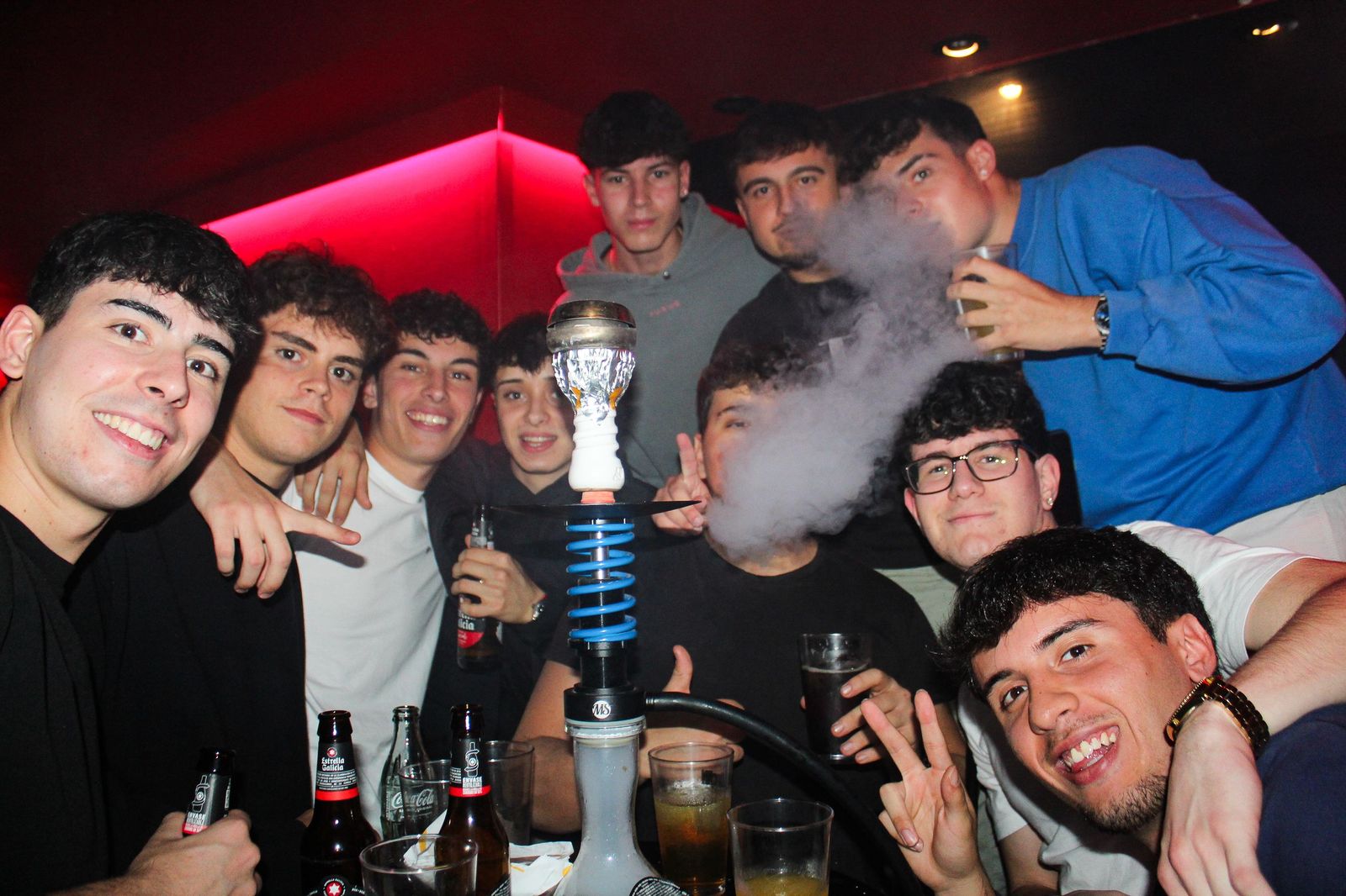 Salamanca de noche, sábado 6 de diciembre