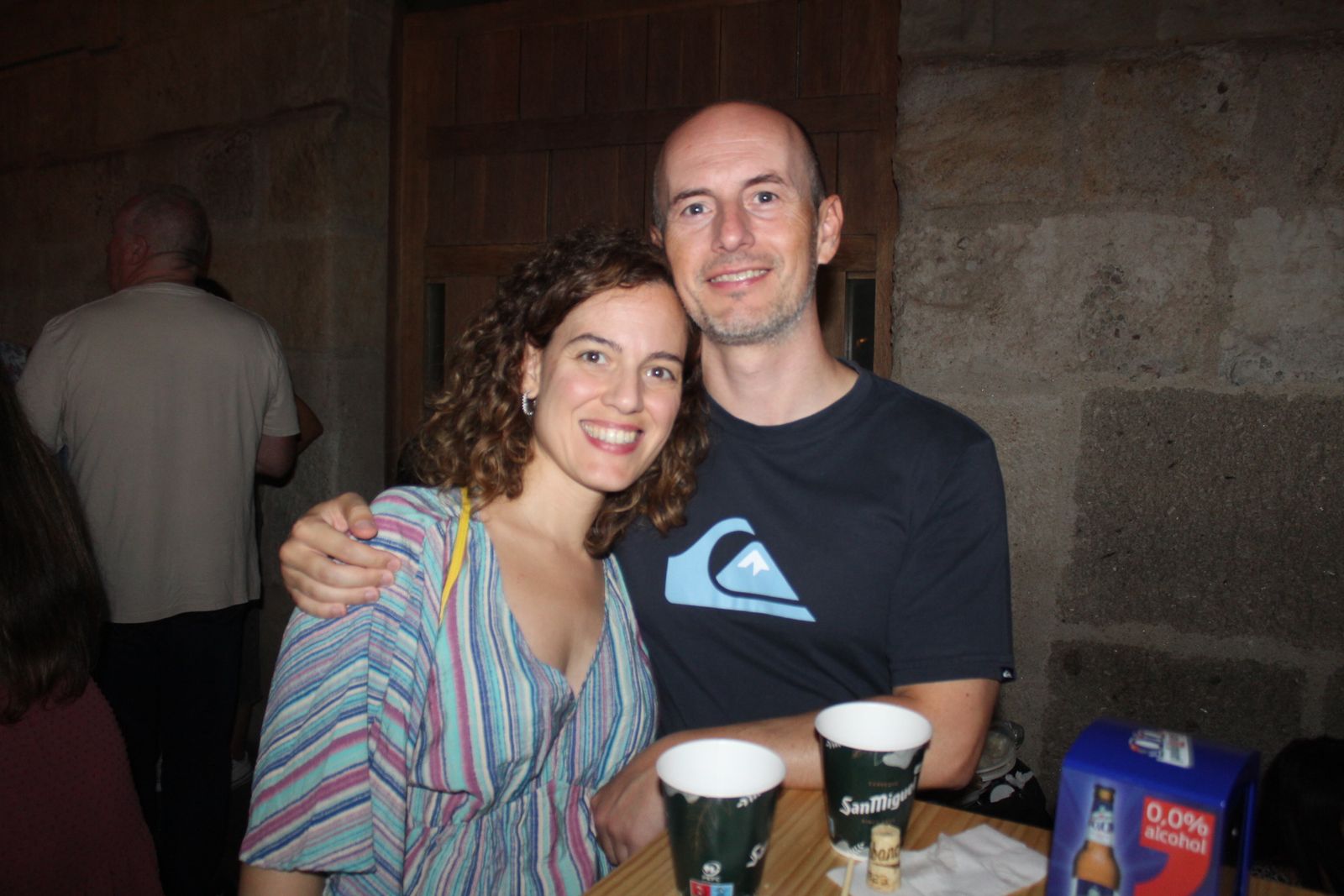 Ambiente en la Feria de Día en la tarde de este
