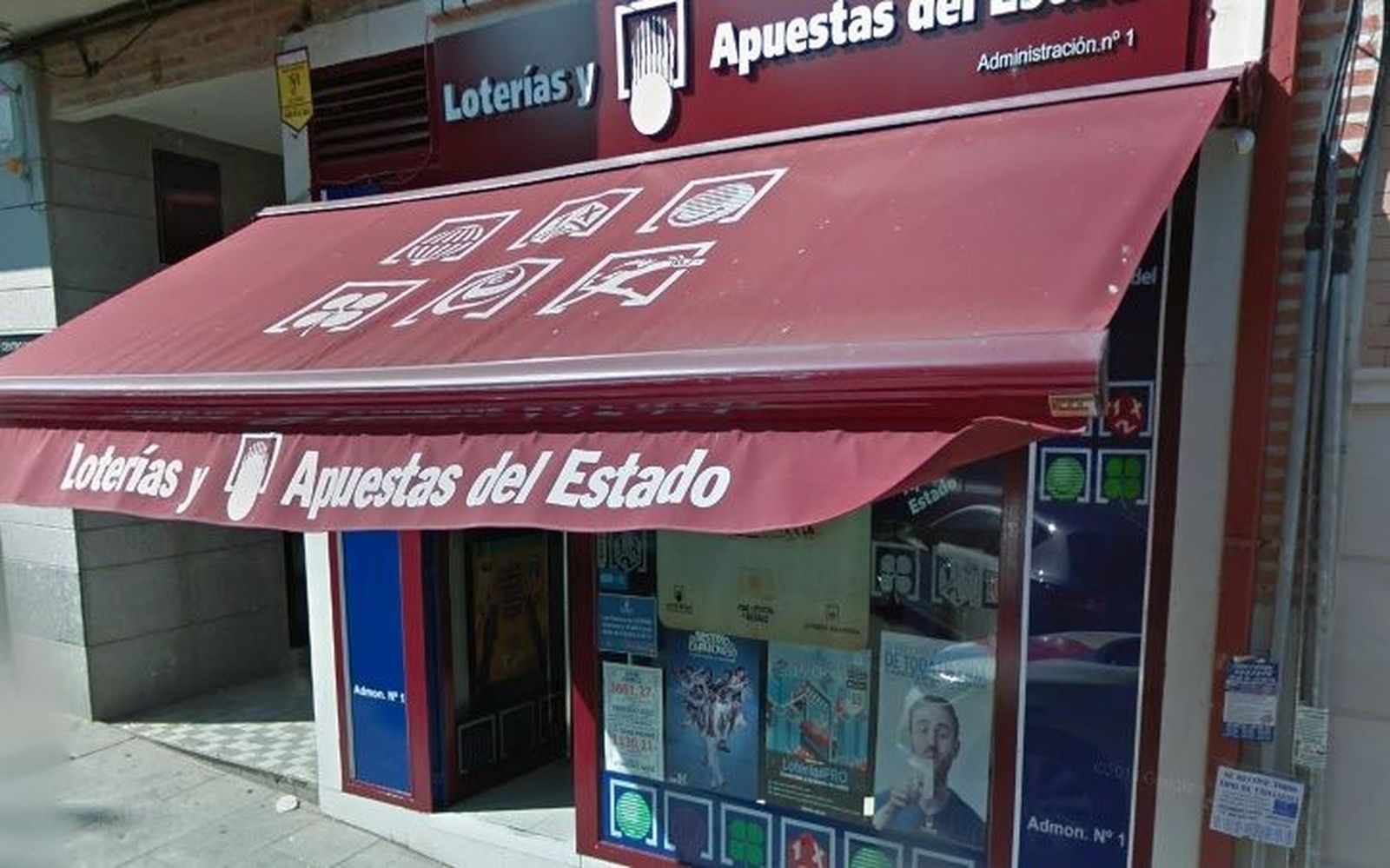 Administración de lotería de la plaza del Grano de Benavente