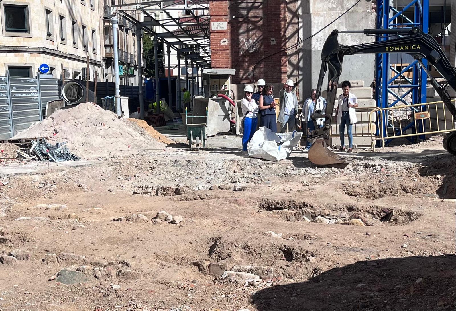Arquitectos en el Mercado de Abastos