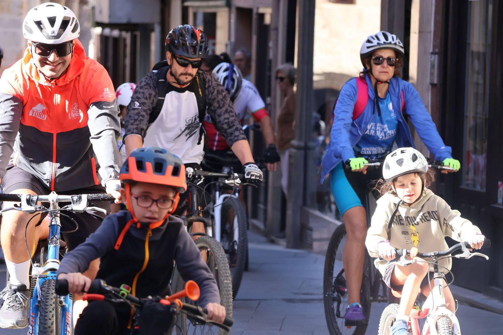 Zamora se sube a las dos ruedas por el Día de la Bici