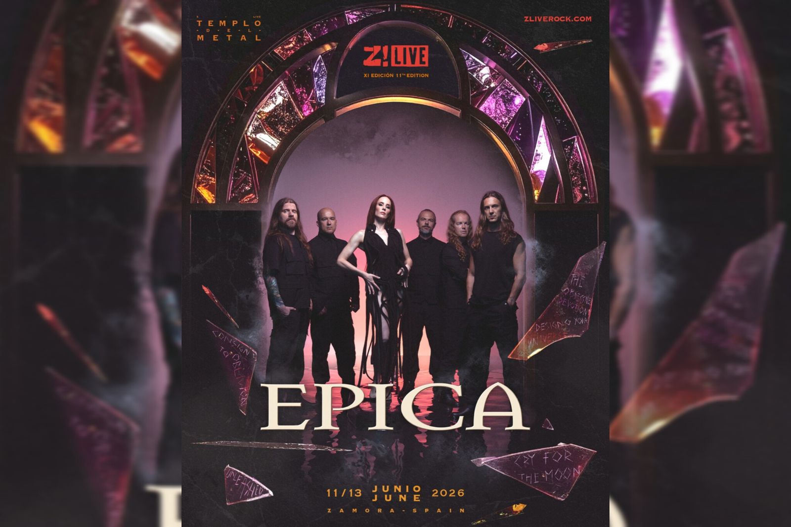 Epica, cabeza de cartel del ZLive