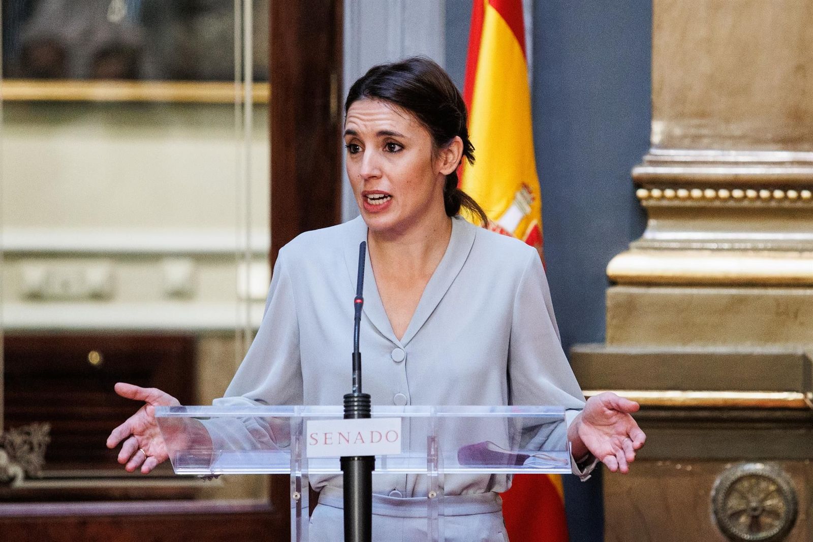 La exministra de Igualdad, Irene Montero. Foto: EP