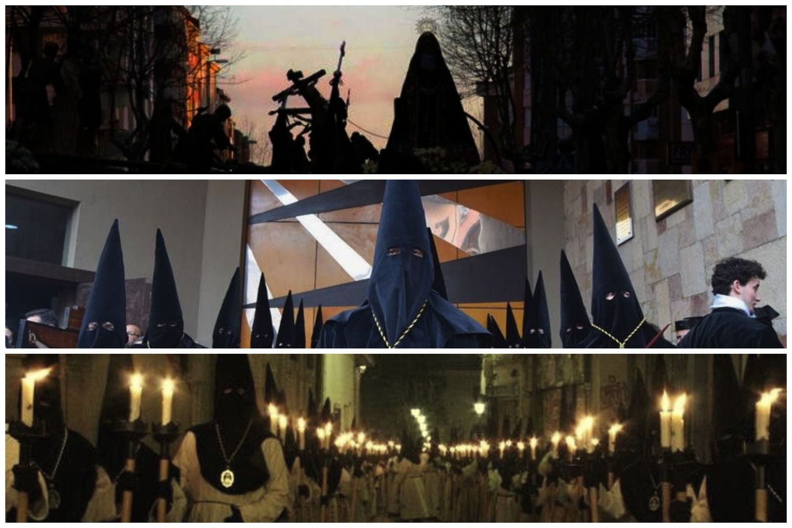 Imagen de los recorridos procesionales de Viernes Santo en Zamora