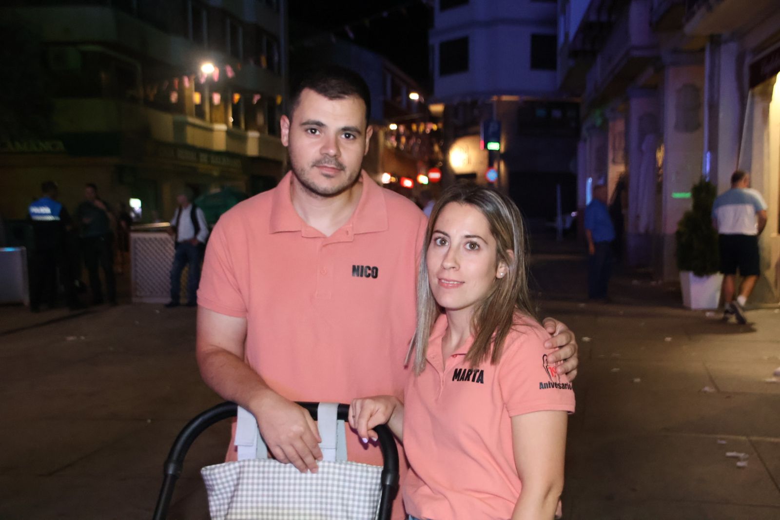 Panorama en la plaza Mayor de Guijuelo