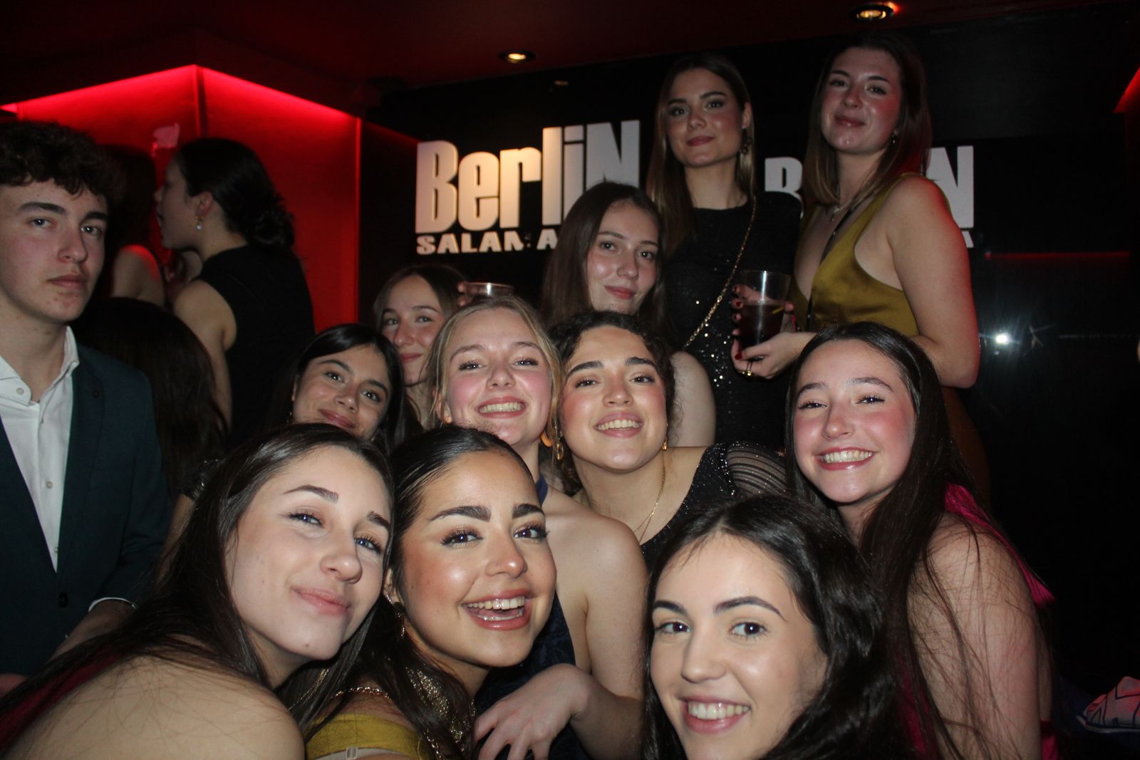 Salamanca de noche, viernes 30 de enero