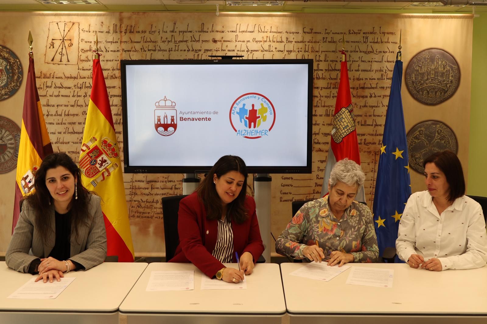 Benavente refuerza su apoyo al Alzheimer con un convenio de 6.300 euros para 2026