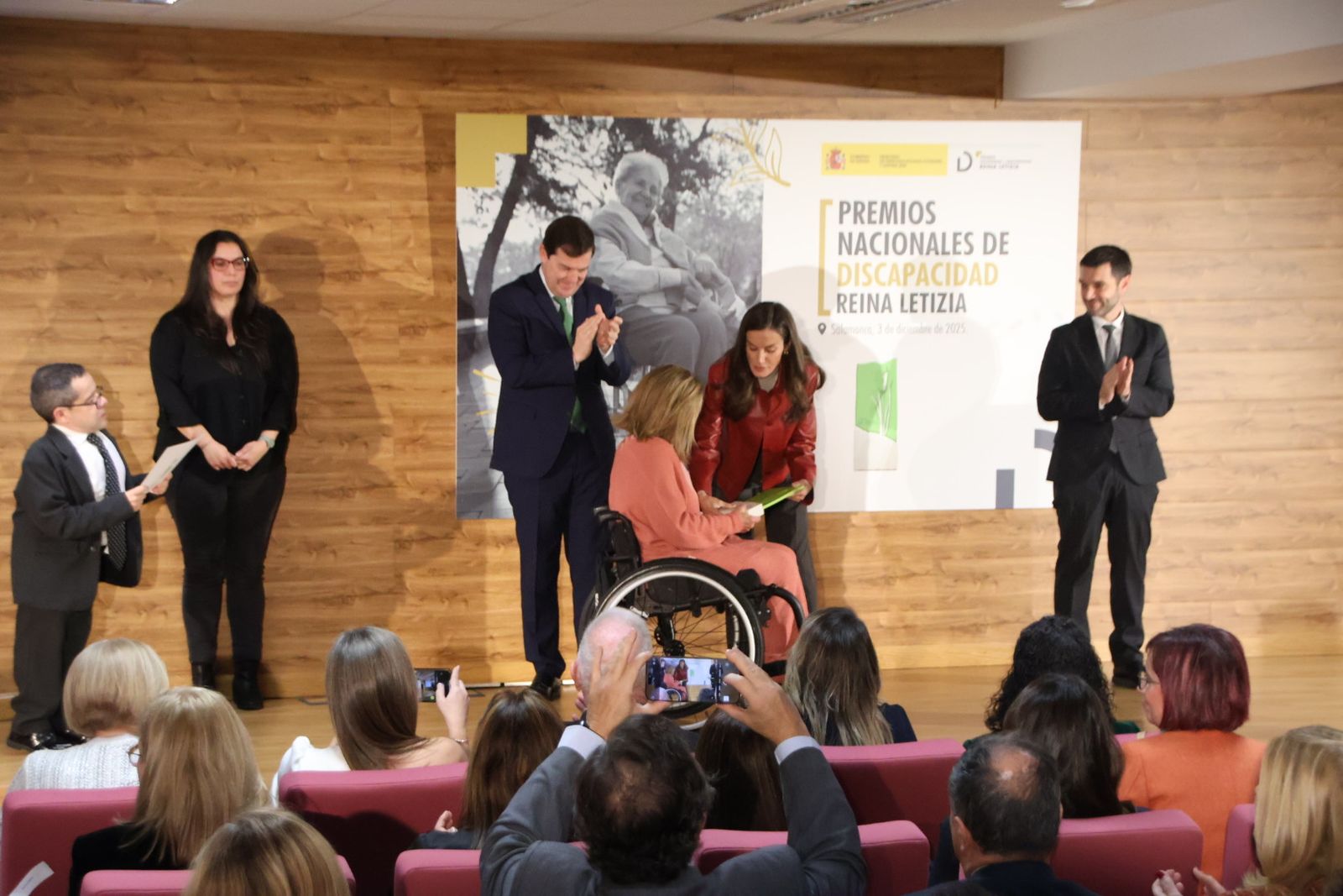 La Reina Doña Letizia acude a la reunión del Consejo Del Real Patronato sobre Discapacidad y a la entrega de los Premios Nacionales de Discapacidad en la celebración del Día Internacional de la Discapacidad