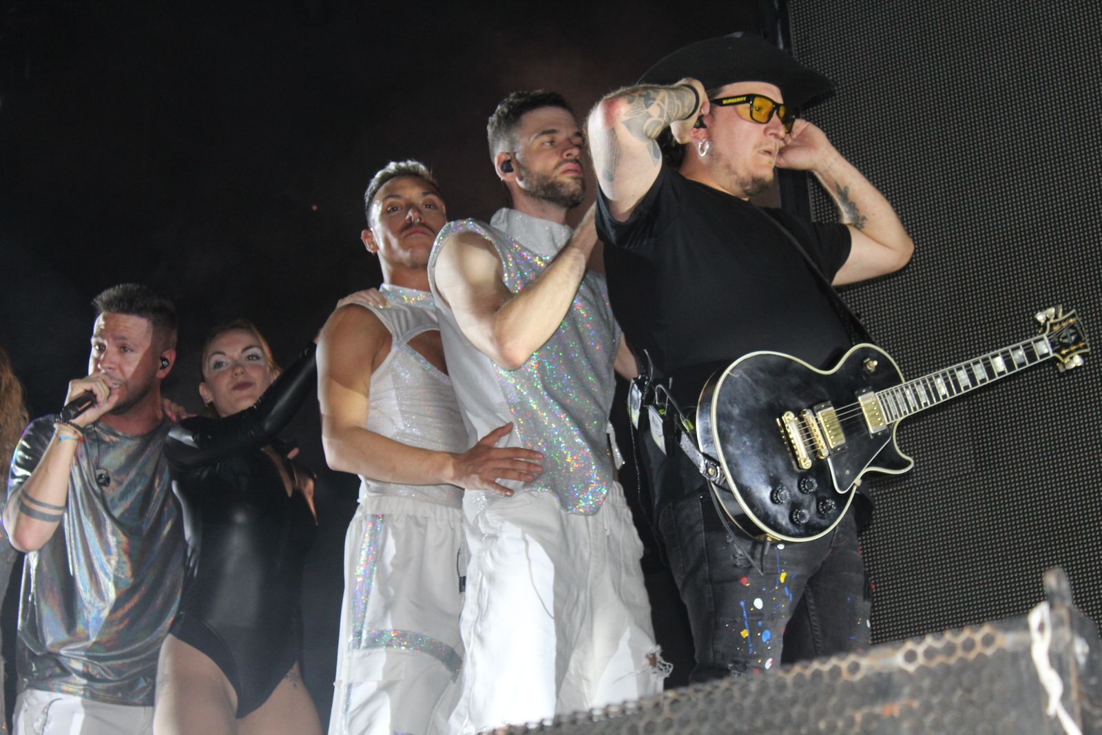 Salamanca de noche, sábado 23 de agosto