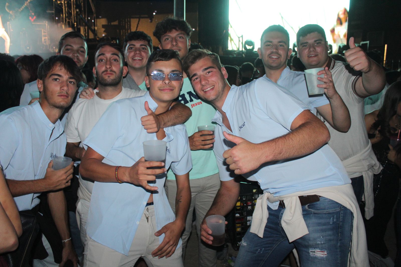 Salamanca de noche, sábado 23 de agosto