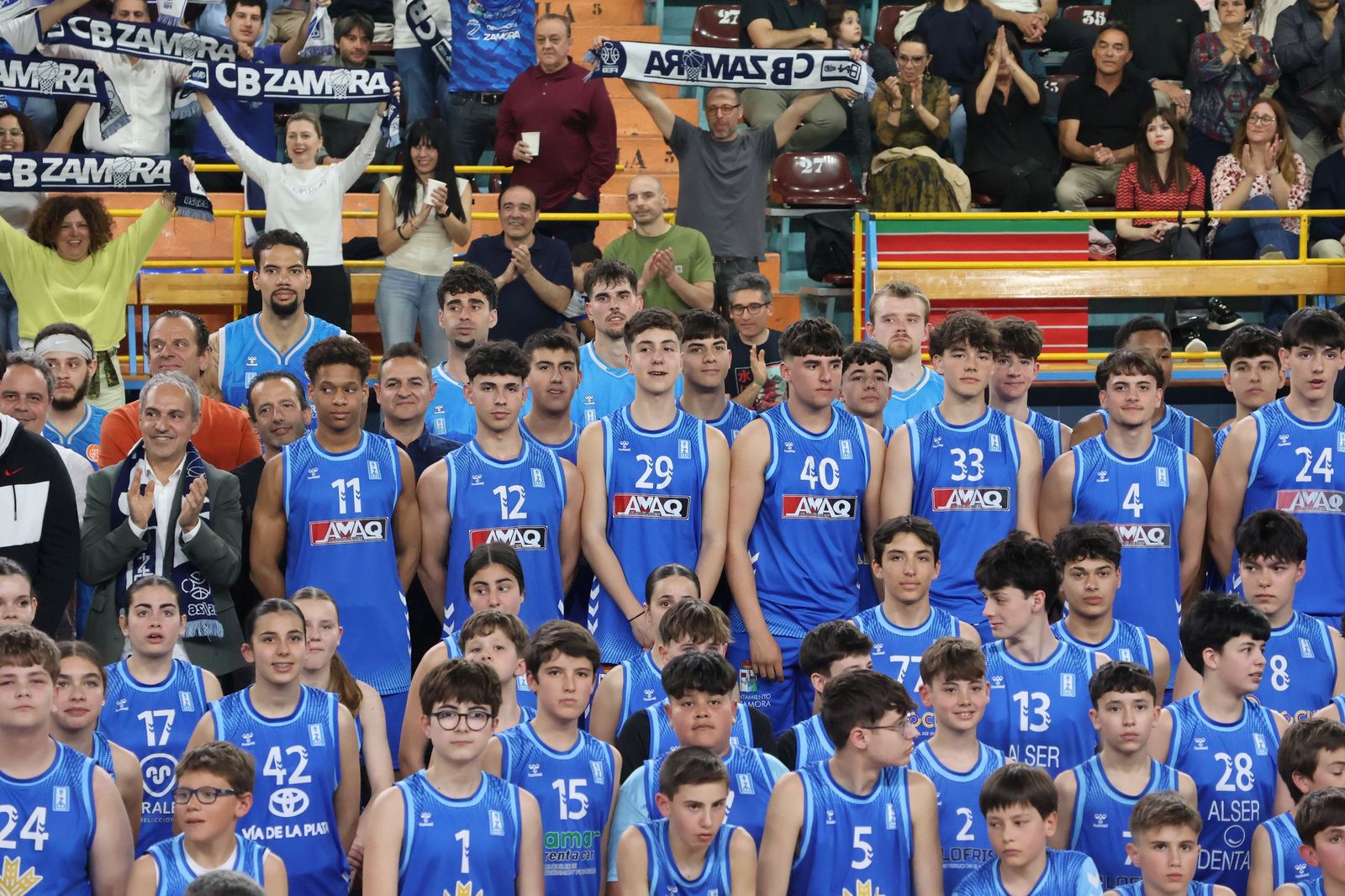 GALERÍA | Revive en imágenes la celebración del Día de la Cantera del CB Zamora